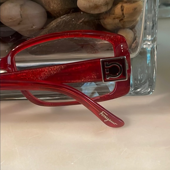 Salvatore Ferragamo Red Eyeglasses (frames only) main image 6